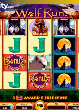 Wolf Run Slot by IGT